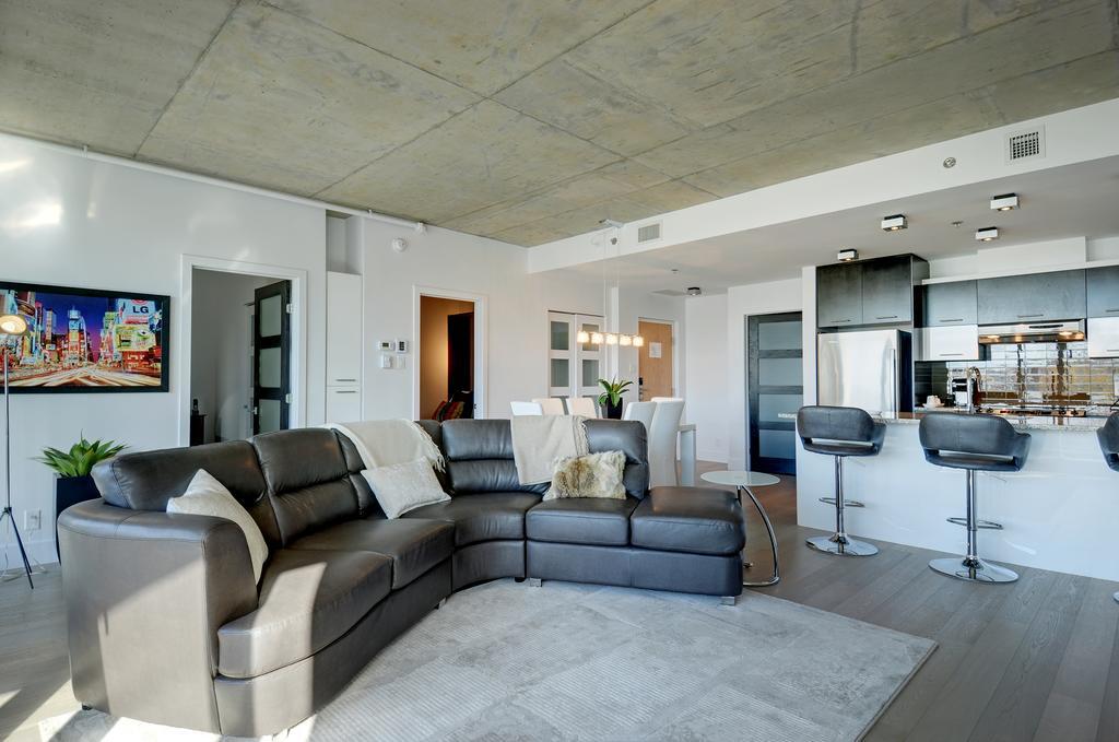 דירות קוויבק סיטי Les Immeubles Charlevoix - Le 760-516 חדר תמונה